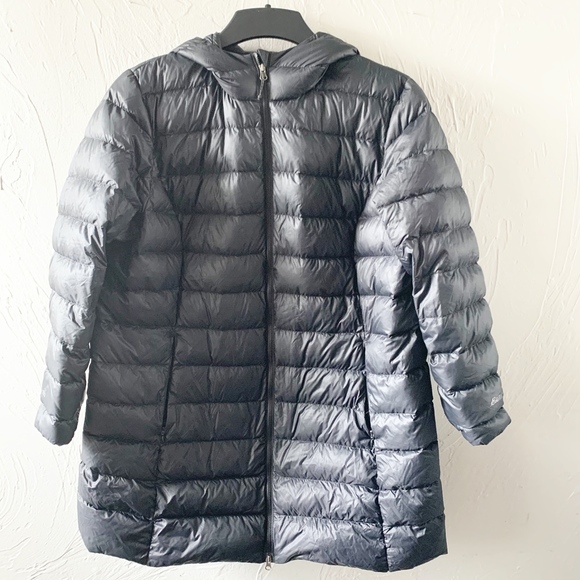 Eddie Bauer Black Down CirrusLite Parka - Picture 2 of 7
